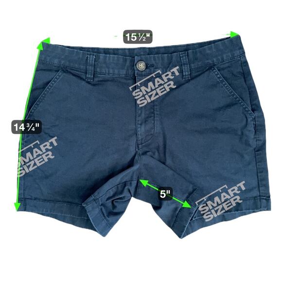 Chubbies The Khakinators Chino Shorts 5.5" Men 32 Navy Preppy Casual - Picture 7 of 7